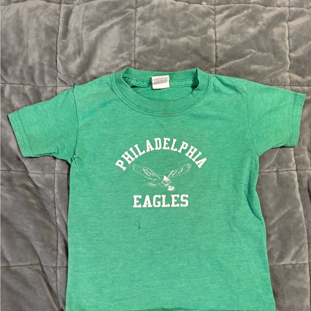 Green Kids Philadelphia Eagles T-Shirt